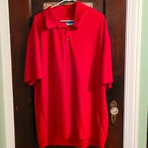 PGA Tour Red Polo